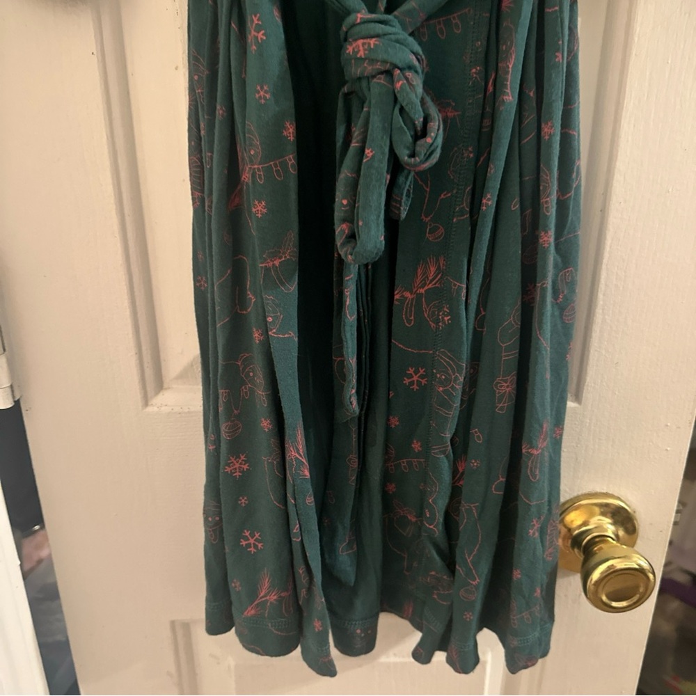 Prana Heavenly Christmas Sloth Robe Size S - Picture 8 of 11